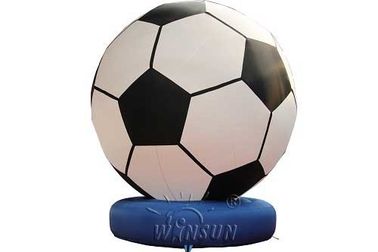 China Servicio de encargo inflable material del logotipo del modelo del PVC/de la meta del fútbol aceptado fábrica