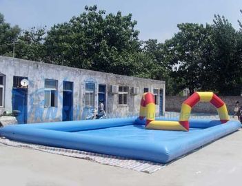 China Artículo inflable grande de la piscina de la calidad comercial para los deportes de la aguamarina fábrica