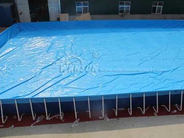 China Piscina inflable grande al aire libre, piscina de agua inflable enmarcada fábrica