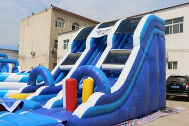 China El patio inflable gigante WSP-305/including resbala, los trampolines y los obstáculos fábrica