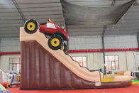 Material inflable grande del PVC de la diapositiva del monster truck hecho para los niños/los adultos proveedor