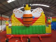 El mundo inflable de la diversión del tema industrioso de las abejas, PVC de 0.9m m explota el patio proveedor