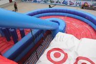 U - Juegos al aire libre inflables gigantes de la forma, desafío rugoso del guerrero 180 grados proveedor
