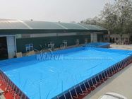 Piscina inflable grande al aire libre, piscina de agua inflable enmarcada proveedor