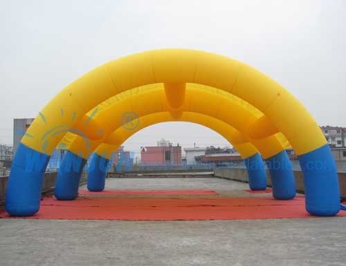 Tienda del acontecimiento del tamaño/PVC inflables modificados para requisitos particulares de la tienda 0.9m m del arco hecho