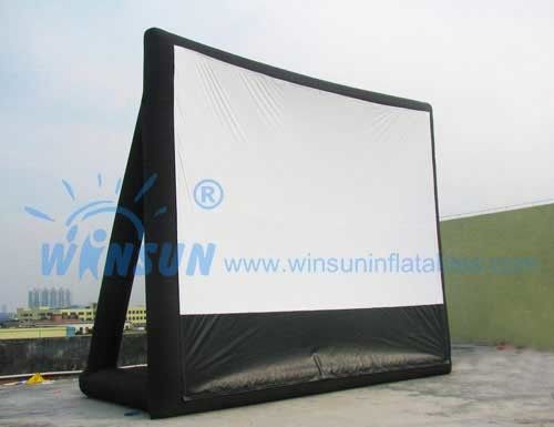Modelo inflable impermeable, pantalla de cine inflable el 10x5.7m o los 8x4m