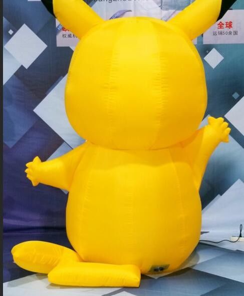 el modelo inflable material/Pikachu del PVC de 0.9m m modificó el tamaño para requisitos particulares disponible