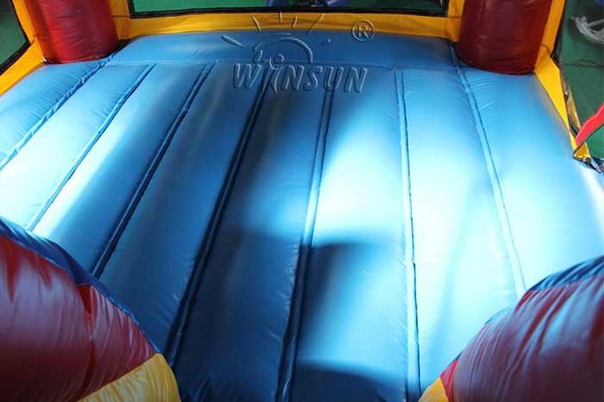 Moonwalk material Inflatables del PVC con tamaño modificado para requisitos particulares WSC-257 de la diapositiva del resbalón N