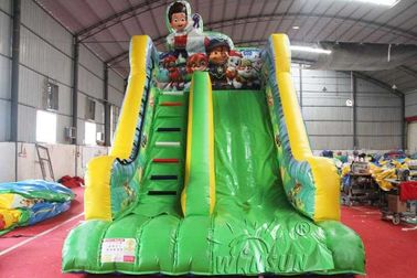 China La diapositiva inflable del niño del parque de atracciones, tema de la patrulla de la pata explota la diapositiva fábrica