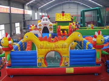 China Ciudad inflable animal el 10x6m de la diversión para el parque de atracciones/el centro del ocio fábrica