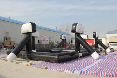 China Cancha de básquet inflable respetuosa del medio ambiente para el centro del ocio fábrica