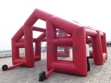 China La tienda inflable del acontecimiento del color rojo, grande resistente de agua explota la tienda fábrica