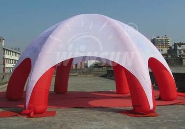 China Tienda inflable modificada para requisitos particulares de la bóveda del tamaño para hacer publicidad/exposición fábrica
