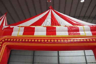 Material de la publicidad del PVC inflable al aire libre del arco/de la arcada 0.9m m hecho