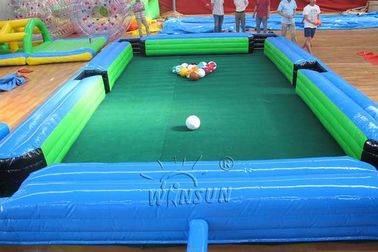 China Juego de tabla inflable de los deportes del billar humano inflable impermeable de los juegos Wsp-186 fábrica