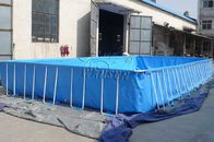 Enmarcado explote las piscinas, piscina inflable impermeable del PVC proveedor