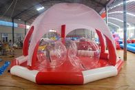 Piscina inflable grande del PVC, piscina inflable enorme del círculo con la tienda proveedor