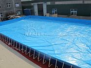 Piscina inflable grande al aire libre, piscina de agua inflable enmarcada proveedor