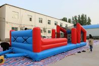 Material inflable al aire libre del Pvc de los juegos del balonmano del amortiguador auxiliar para los parques de atracciones proveedor
