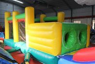 Carrera de obstáculos y diapositiva inflables para el juego de los niños WSP-300/Sport para los niños proveedor