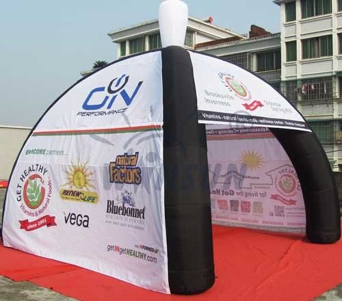 Tienda inflable al aire libre del acontecimiento, tienda inflable de tres capas de la publicidad del PVC