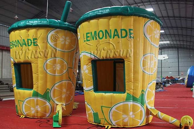 Tienda inflable del acontecimiento del estilo de la limonada para la promoción del festival/de la compañía