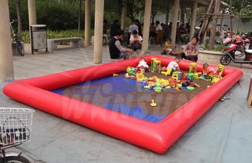 La piscina inflable gigante, los niños modificados para requisitos particulares del tamaño explota la piscina