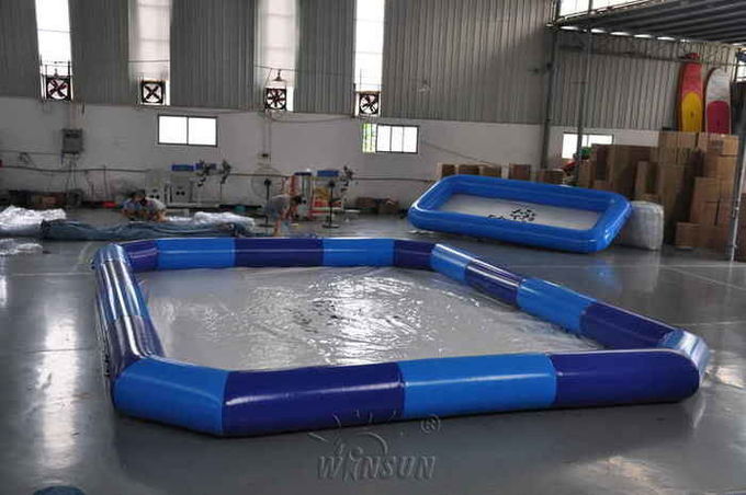 Piscina inflable grande del color azul/piscina hermética para los niños